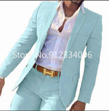 Beige Men's Suit Wedding | Men's Clothing Wedding | Groomsmen Suits