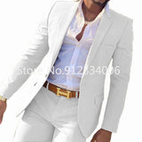 Beige Men's Suit Wedding | Men's Clothing Wedding | Groomsmen Suits