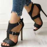 Woman Heel Strap Peep