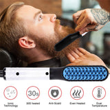 Beard Straightener for Men Faster Heated Ionic Technology Beard