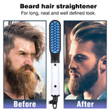 Beard Straightener for Men Faster Heated Ionic Technology Beard