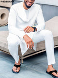 Men's Casual Clothing Set | Men's White Clothing Set | Men White