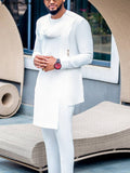 Men's Casual Clothing Set | Men's White Clothing Set | Men White