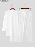 Men's Casual Clothing Set | Men's White Clothing Set | Men White