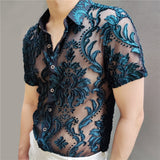 High Quality Transparent Men's Shirt | Transparent Shirts Men |