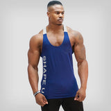 Hot Bodybuilding Fitness Singlets Muscle Vest For Men Tee Basketball