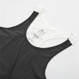 Hot Bodybuilding Fitness Singlets Muscle Vest For Men Tee Basketball