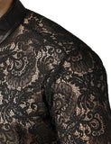 Sexy Mens See Lace Shirt | Men Transparent Sleeve Shirt | Men Lace