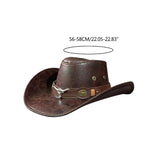 Western Cowboy Hat Rivet Jazzs Girl Costume Cosplay Cap Ornament