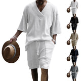 Men's Set Loose Casual Sports Suit High-quality