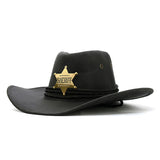 Unisex Women/Men Imitation Suede Western Hat