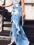 Western Jean Skirts For Women