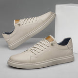 US Men's Lace Up Oxford Leather Shoes