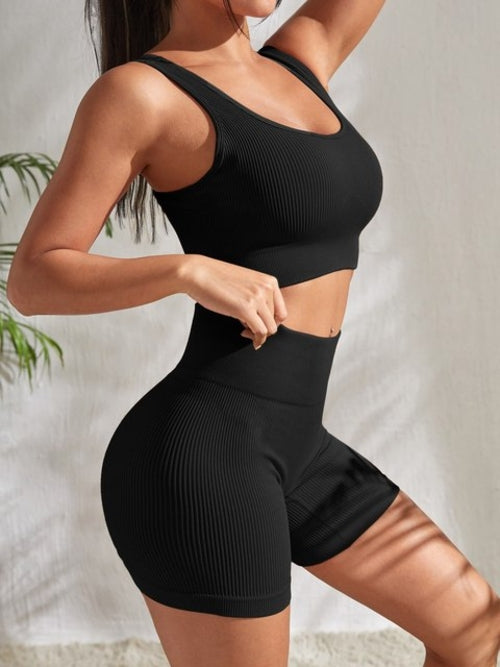 BBL SHORTS DOUBLE COMPRESSION HIGH WAISTED WITH MID-SECTION TUMMY