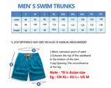 Summer Men Temperature Trunks Swimwear Swimsuit Quick