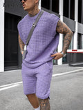 Men Two Piece Set Fashion Shorts | Men Two Piece Outfit Set -