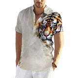 Tiger Shirts For Men T-shirts Short Sleeve Tops Animal Graphic