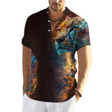 Tiger Shirts For Men T-shirts Short Sleeve Tops Animal Graphic