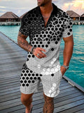 Men's Polo Shirt Suit Street Fashion  Lion Printing