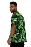 TROPICAL 2 BUTTON DOWN SHIRT