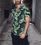 TROPICAL 2 BUTTON DOWN SHIRT